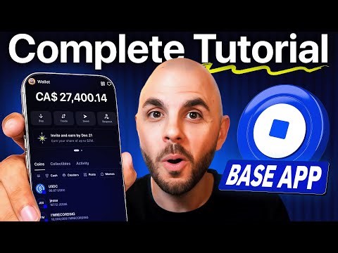 Base App Full Tutorial 2025 | How to Trade, Post & Earn Rewards