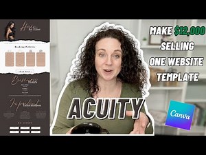 DIY Acuity Site Design In Canva: Create an Acuity Scheduling Site in Minutes