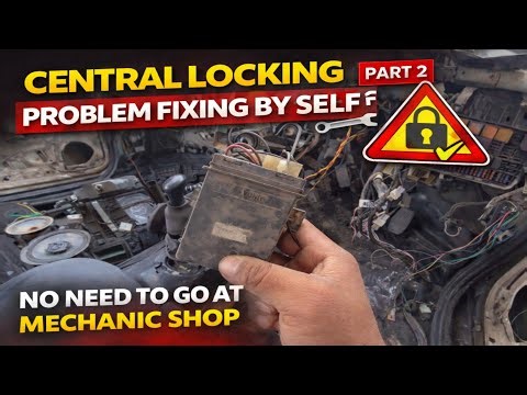 Self Central Lock Problem Fixing At Home - Part 2 / Minda Central Locking Fixing #centrallock #DIY