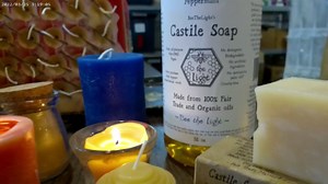 100% Pure Beeswax Taper Candles - All-Natural Handmade Decorative & Dipped Smokeless Unscented Candles for Christmas, Advent, and Hanukkah, Yellow, 8.5 Inches, 12 Candle Set, by BeeTheLight