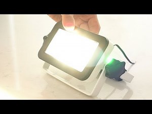 The Best LED Work Light Review (EXTREMELY BRIGHT Flood Light!)