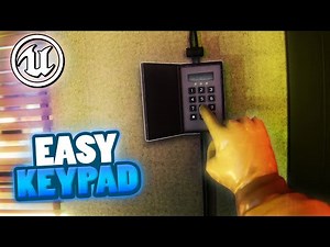 How To Create An Interactive Keypad System In UE5!