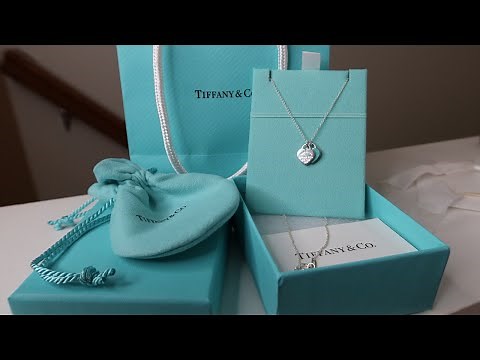 Tiffany & Co Unboxing Return to Tiffany®Heart Pendant in Silver Blue Silent Vlog