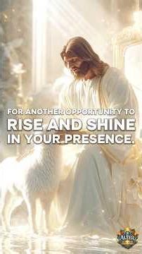 START YOUR DAY WITH THIS POWERFUL AND GLORIOUS MORNING PRAYER