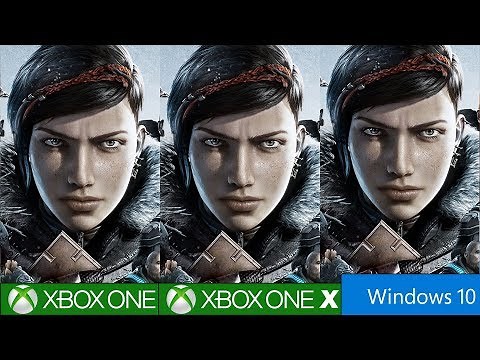 Gears 5 Is Arguably The Best Looking Game of All Time, Xbox One X vs Xbox One vs PC [4K/60fps]