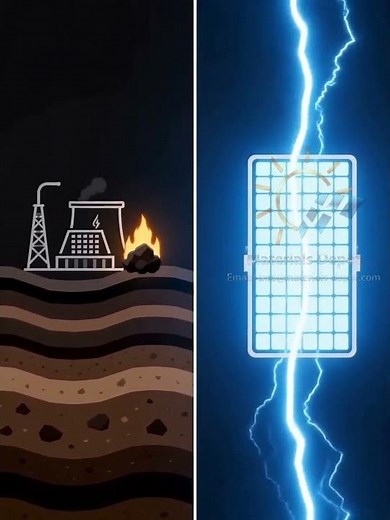 Comparison: Solar Energy to Fossil Fuels vs. Photovoltaics #solar #solarenergy