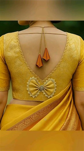 😍new blouse designs 2025/blouse designs new model back side💖#blouse#blousekidesign#design#trending❤️