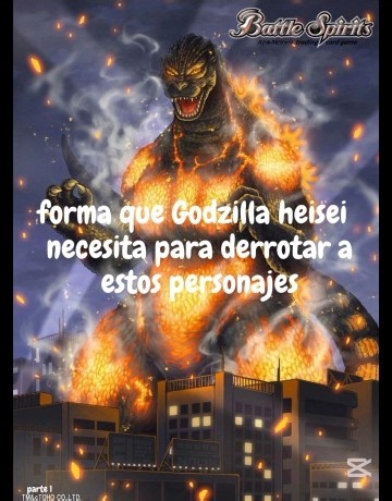 formas que godzilla heisei necesita para derrotar estos personajes #godzilla edit