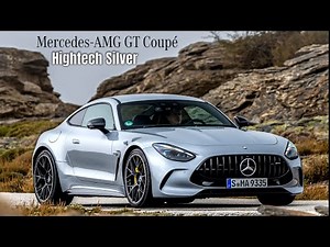 2024 Mercedes AMG GT 63 4MATIC+ Coupe in Hightech Silver
