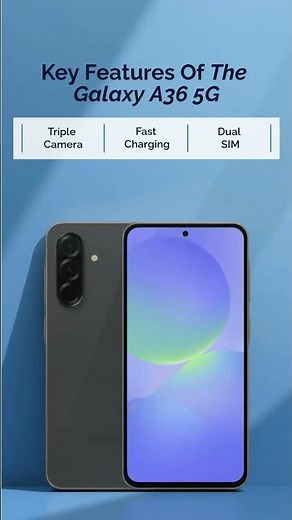 Meet the Samsung Galaxy A36 5G: Power Meets Style