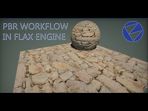 PBR workflow - pbr material in flax game engine #flaxengine