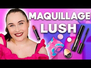 JE TESTE LE MAQUILLAGE LUSH !! OULALA !!!!