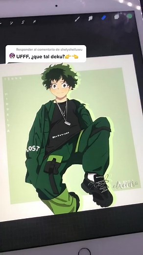 Responder a @shelyshelluwu #fyp #deku #midoriya #bnha #bokunohero #dekufanart #midoriyafanart #bnhafanart #bokunoherofanart #art #digitalart #anime