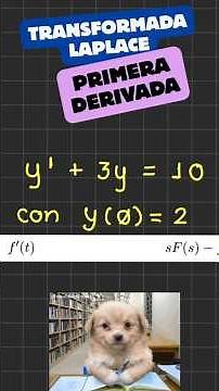 ⏱️ Quick Exam Review: Laplace Transform of First Derivative with Initial Conditions - Easy!