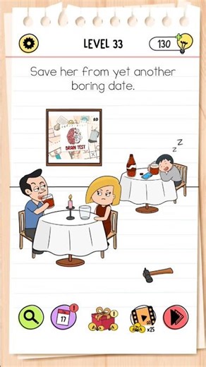 Brain Challenge level 33