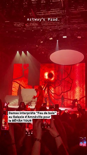 Damso's Spectacular Performance at BĒYĀH TOUR in Amnéville