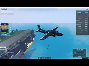 NEW Plane In Navy Simulator (Roblox)- BOMBER!