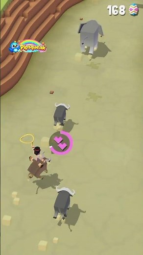 Ostrich Stampede Gets Out of Control #rodeostampede #funny #gaming