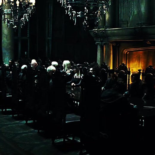 Dark Lord Voldemort and Death Eaters Meeting at Malfoy Manor