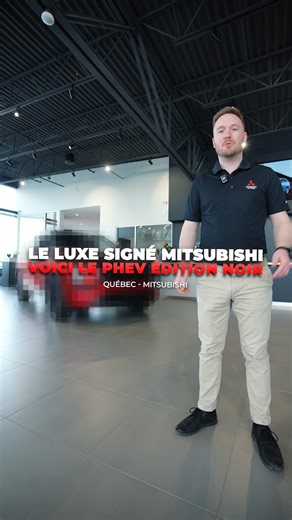 297 chevaux, hybride branchable et 72 km en mode 100 % électrique 🔋 Le Outlander PHEV édition noire 2026, c'est le summum du luxe chez Mitsubishi. Cuir semi-aniline partout, sièges avant massants, chauffants et climatisés, système de son Yamaha à 12 haut-parleurs… et le meilleur dans tout ça ? Jusqu'à 690 km d'autonomie totale. Passer devant la station-service sans t'arrêter, ça n'a pas de prix. 🚗 Disponible chez Québec et Sainte-Foy Mitsubishi en blanc, rouge, noir ou gris graphite. Écris-nou