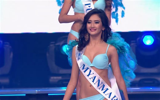 2014 年超国家小姐 - 前 10 名_哔哩哔哩_bilibili