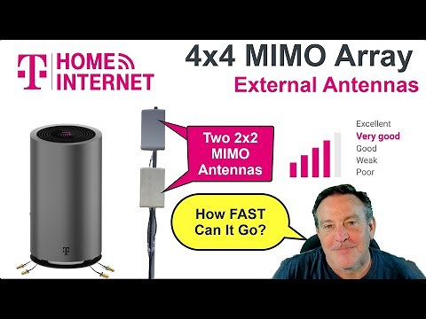 🔴 4x4 MIMO ARRAY hooked up to my T-Mobile Home Internet