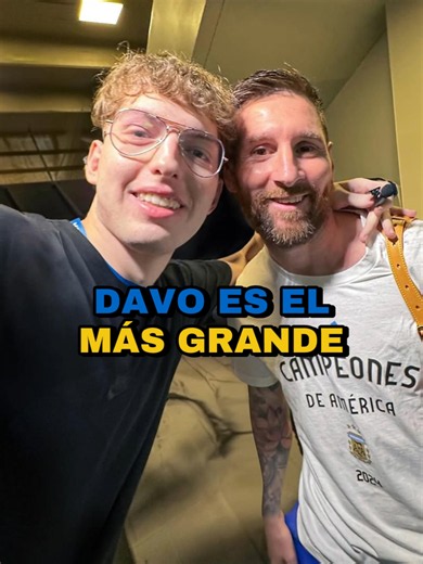 DAVO XENEIZE ES EL MÁS GRANDE 💛⚽ @davooxeneize ▪️Stream todos los LUNES a las 17hs✅️ ▪️Y todos los VIERNES a las 18hs✅️ ▪️Los viernes en ➡️ https://kick.com/dosalaredonda ⬅️ ▪️Y lo lunes en LABERINTOSTREAM en Youtube 🔴 ▪️¡Links de TODAS nuestras REDES en el perfil! #futbol #davooxeneize #bocajuniors #kickargentina #dosalaredonda