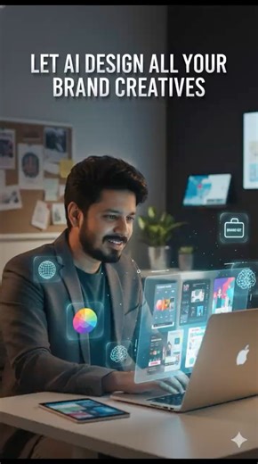 AI Designs Ads, Posts & Visuals for Your Brand
