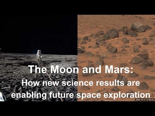 The Moon and Mars: How new science results are enabling future space exploration | Stephanie Soquet