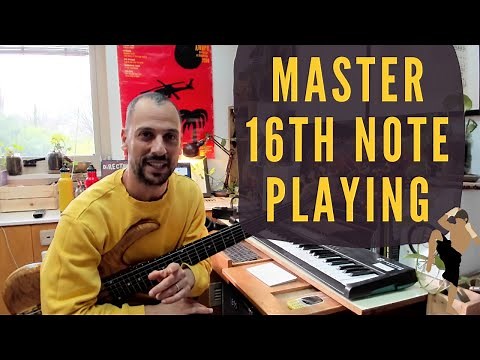 [Bass Lesson] Cool Exercise To Master Your 16th Notes Playing on Bass Guitar