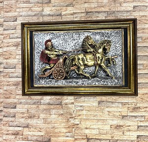 Roman Empire cavalry chariot and gladiator warrior