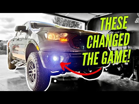 These Elite Series Diode Dynamic Fog Lights Changed The Game on my 2022 Ford Ranger Tremor!