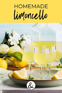 Homemade Authentic Limoncello