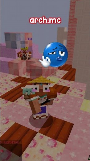 ArchMC Mod gets clipped IP: arch.mc #pvp #minecraft #shorts