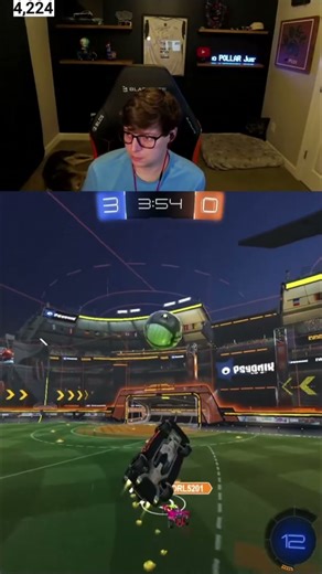 Did You See That Touch?! Rocket League Streaming Moments! ⚽️🚗💨 #rocketleague #rocketleaguevideos #rl