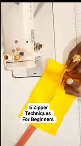 5.3K views · 32 reactions | Struggle With Fixing Zipper Ends here. Learn 5 Zipper Techniques. #zippertechniques #sewingtipsforbeginners #sewingtipsandtechniques #sewinghacks #dinspiredclothing #dinspiredschooloffashion #fashionschoolinibadan | DInspired Clothing | Facebook