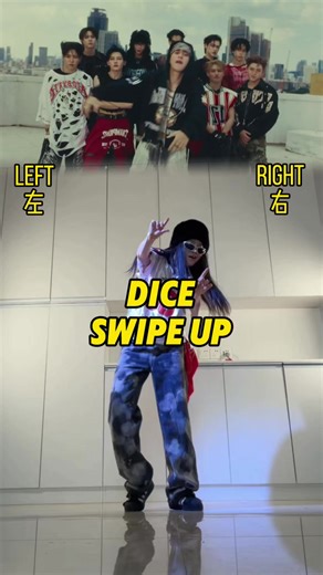DICE Swipe Up Dance Challenge