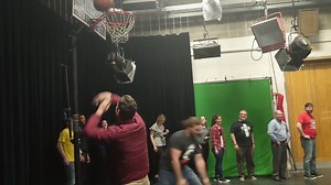 7.5K views · 28 reactions | MARCH MADNESS FUN! We had a friendly game of "Knockout" in Studio B today! Kyle Inskeep, Meghan Mongillo, Local 12 Tessa DiTirro, Christian Hauser Local 12 and even Local 12 General Manager Jon Lawhead took part! (It gets pretty funny when no one wants to "knock out" the boss lol來) (How are everyone's brackets doing? Are they busted yet?) | LOCAL 12, WKRC-TV | Facebook