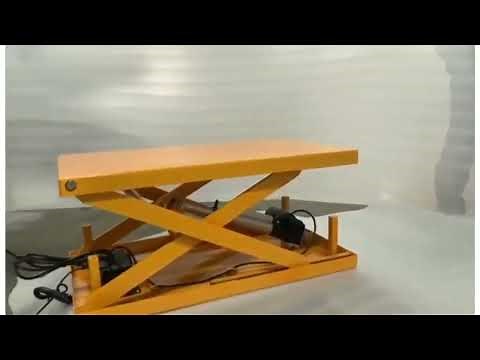 Electric Scissor Lift working video