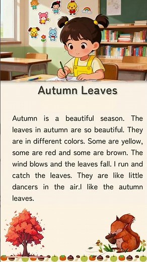Talking About Autumn | Simple English