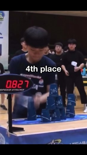 Cup Stacking: Speed and Skill at the Olympics
