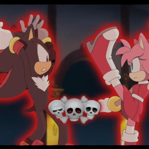 Shadow vs Amy Rose ☠️🔥 #shorts #trend