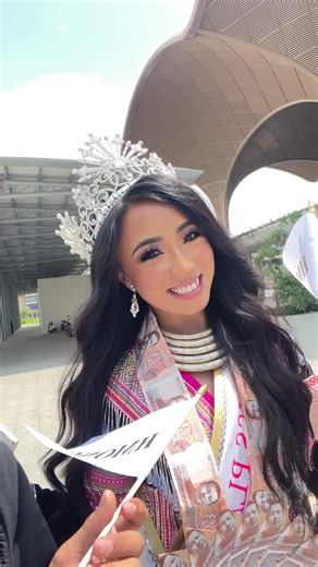 Here is Miss Planet Hmong 2025 🤭 finally i meet her. #MissPlanet #MissPlanetInternational #QueenofCambodia #beautypageant