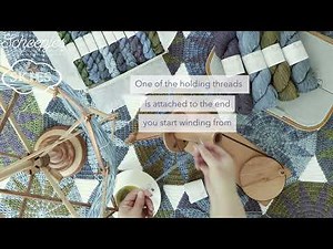 How to use a yarn winder