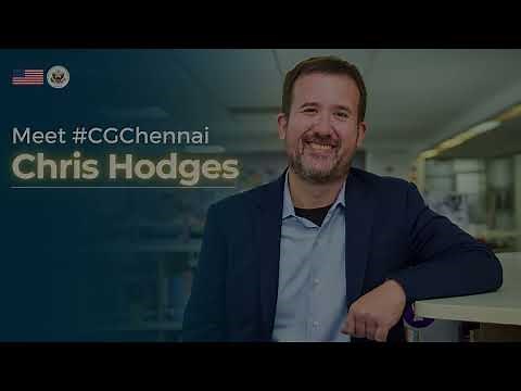Meet U.S. Consul General Chennai Chris Hodges | #CGChennai