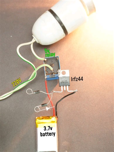Touch Switch for 220V AC: DIY Electronics Project