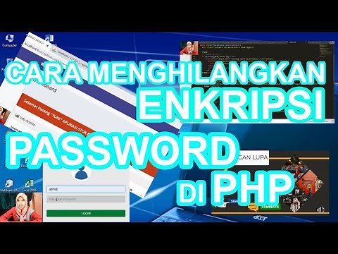 Tutorial Menghilangkan Enkripsi Password (md5) di PHPMYADMIN