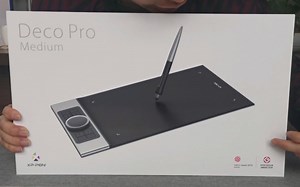 XP-PEN旗下的Deco Pro数位板，开箱测评来啦，特地给大家安利一波！！