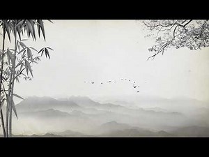中国风水墨动态背景视频LED背景视频