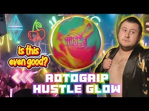 RotoGrip Hustle GLOW | Neon baddie beats your foes! | FULL BOWLING BALL REVIEW